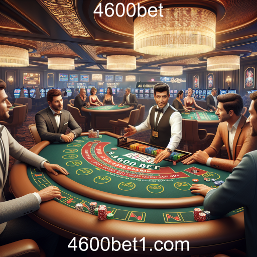 Experiência Imersiva: Jogos Ao Vivo na 4600bet